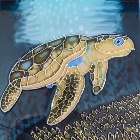 Tile Craft Other - Turtle Reef 8x8 Decorative Wall Art Ceramic Tile New Backsplash Bath Kitchen